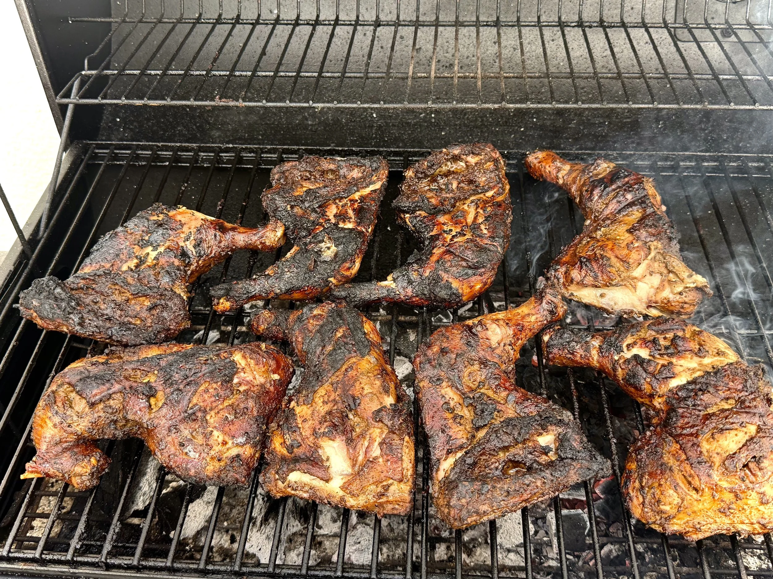  Authentic Jamaican Jerk Chicken Leg Quaters 