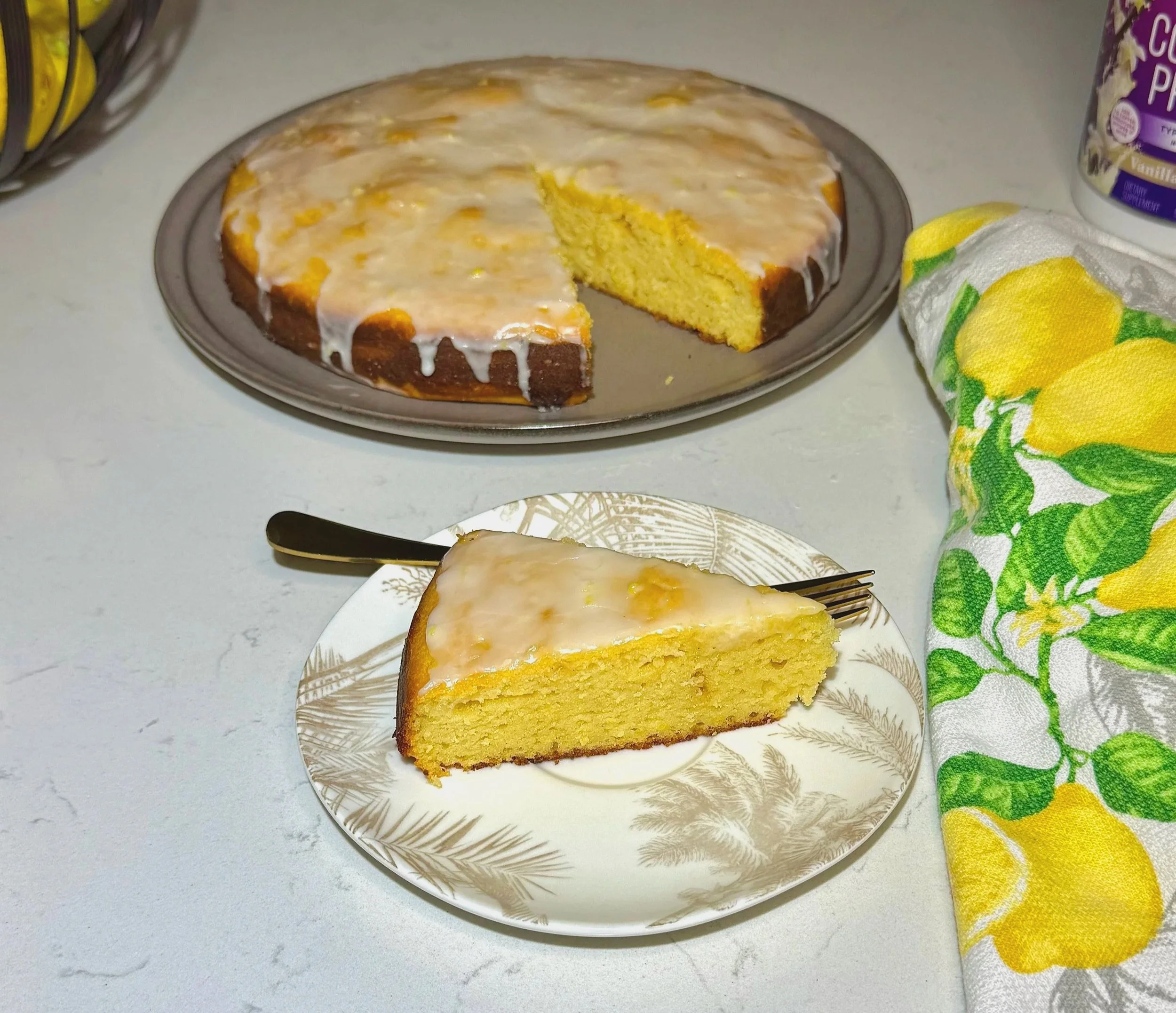  The inside is soft, tender, and full of real lemon flavor. 