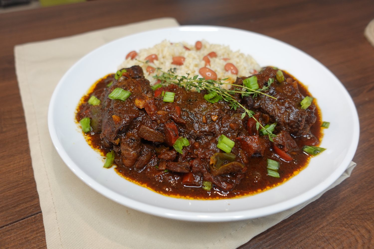 Authentic Jamaican Brown Stew Chicken