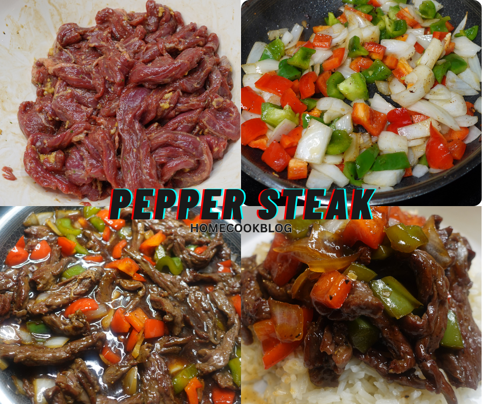  how to make pepper steak step-by-step 